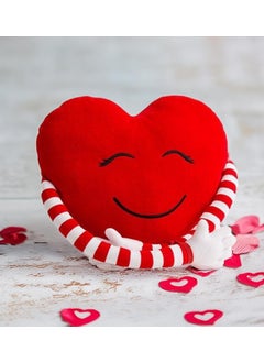 SOLE Heart Hugging Plush Pillow with Arms - Red 70 cm  - Image 4