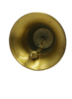 Antique Museum Handmade Brass Hanging Bell 6 Inch  - Image 2