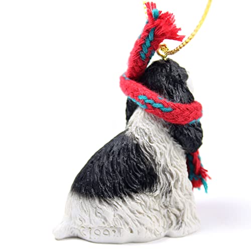 Conversation Concepts Cocker Spaniel Tiny Miniature One Christmas Ornament - Delightful! (Black-White) - Image 2