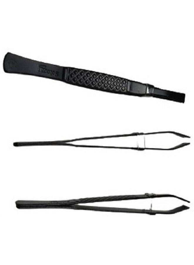 DiHAWK Precision Beauty Kit: Stainless Steel Tweezers & Plucker for Eyebrows, Upper Lip, and Blackhead Removal - Ergonomic, Durable, and Ideal for Facial Grooming (Black) - Image 2