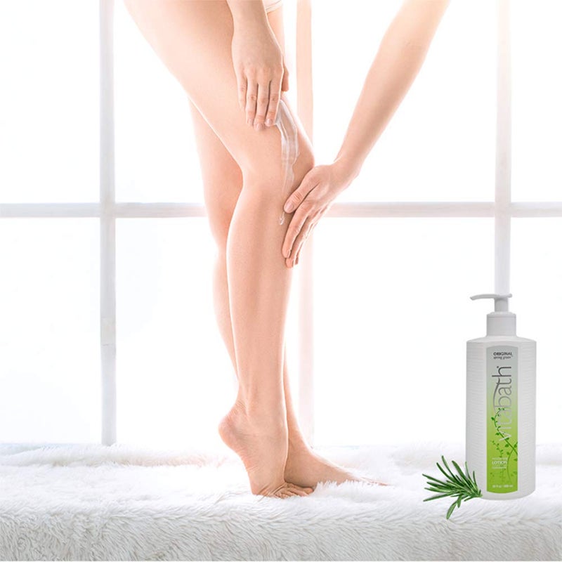 Vitabath Original Spring Green Moisturizing Body Lotion Replenishing Botanicals, Aloe & Shea Butter Deeply Hydrate Dry Skin Revive For Women & Men - Cruelty-Free, Paraben-Free - 20 oz - Image 3