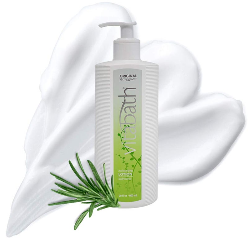 Vitabath Original Spring Green Moisturizing Body Lotion Replenishing Botanicals, Aloe & Shea Butter Deeply Hydrate Dry Skin Revive For Women & Men - Cruelty-Free, Paraben-Free - 20 oz - Image 4