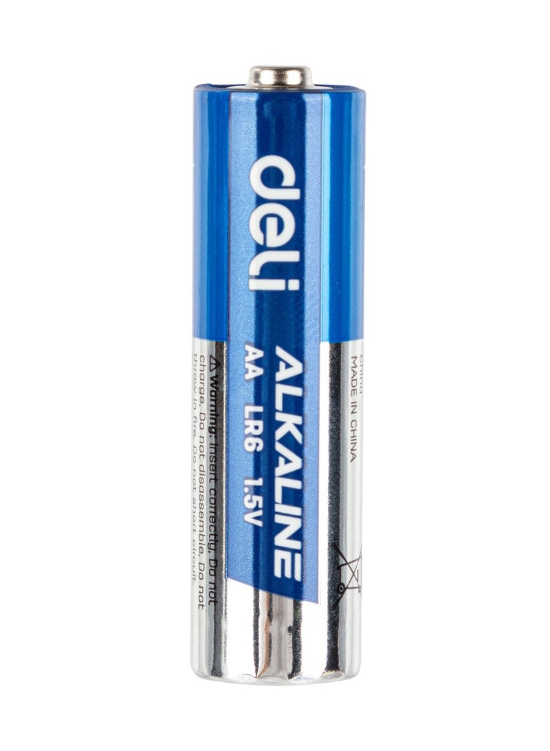 Deli Alkaline AA Batteries -Pack of 2, 30% Longer Lasting - Image 3