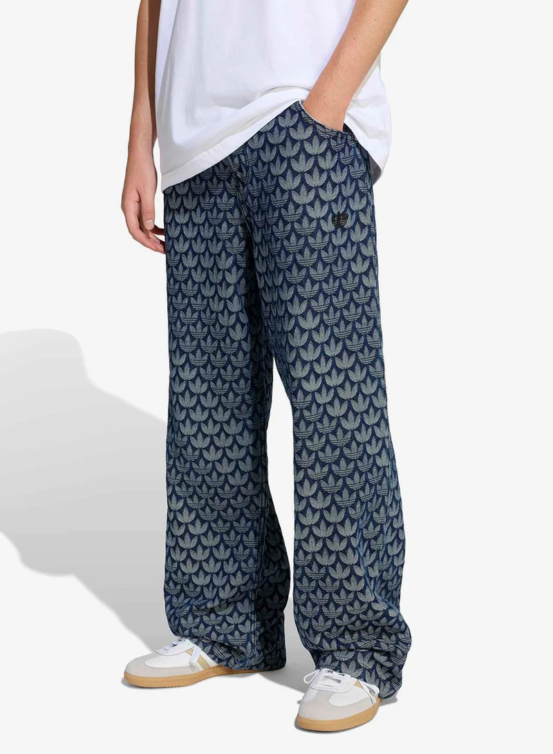 adidas Originals Monogram Straight Jeans