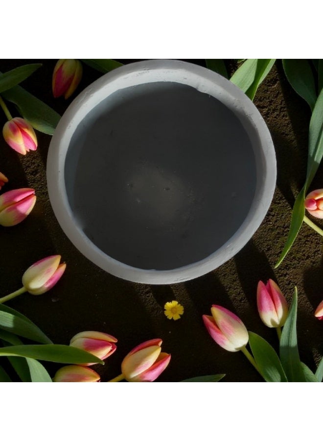 color zone pottery Indoor and outdoor balcony pots. Durable and strong structure, ideal for your large plants. Prevents discoloration and cracking caused by exposure to sunlight. Fiber - Image 3