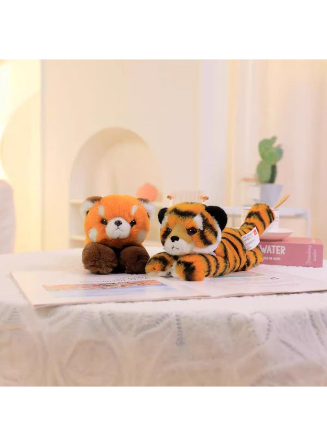 Zoo Snap Ring Bracelet Little Raccoon Giraffe Snap Ring Little Panda Plush Doll Children's Toy Gift-Specifications:23cm-Color:Panda  - Image 3