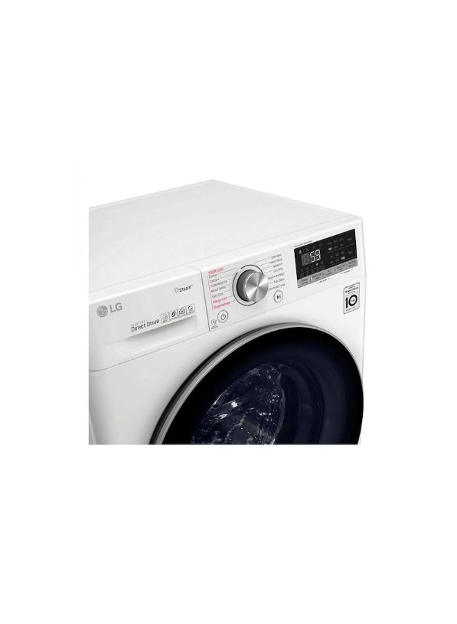 LG Washing Machine Front Load 10.5 Kg Capacity WSV1107WHT White - Image 3