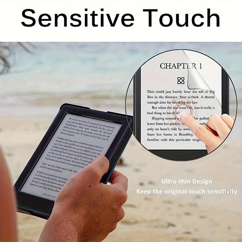 2 Pack Anti Glare Screen Protector for Kindle Paperwhite 11th 6.8 Inch Matte Full Coverage - Image 1