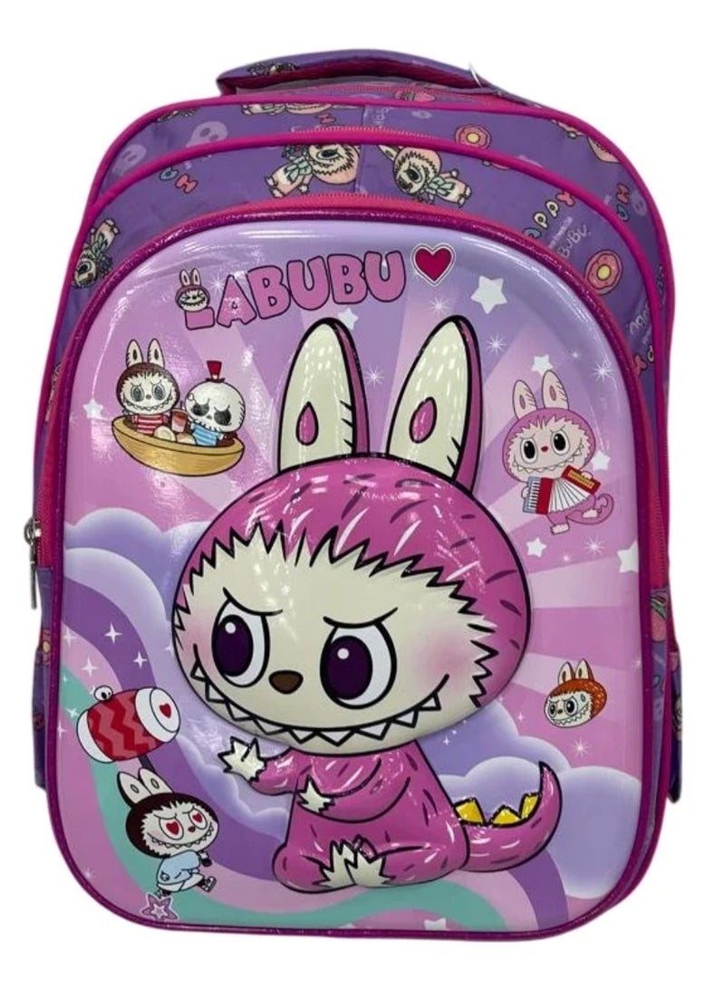 لابوبو Kids Backpack for School – Lightweight Toddler Bookbag with Coin Pocket – Durable School Bag for Boys & Girls, Ideal for Preschool & Elementary - Image 1