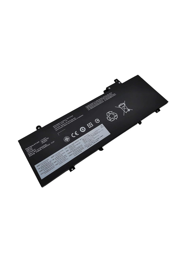 Terabyte REPLACEMENT 11.58V 57Wh/4920mAh L17L3P71 SB10K97621 SB10K97622 Laptop Battery Compatible for Lenovo ThinkPad T480S Series 01AV478 SB10K97620 L17M3P71  - Image 1