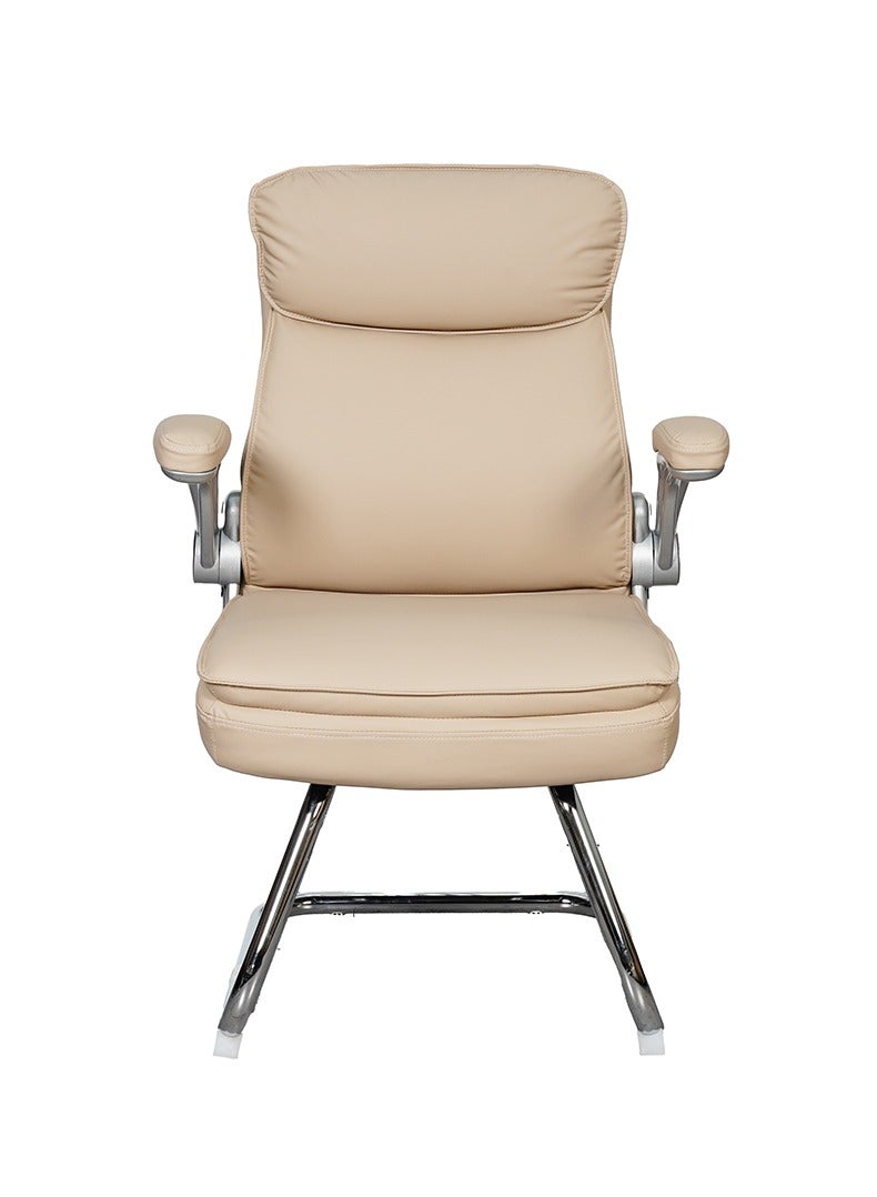HUIMEI Huimei EQ-5180-C Office Visitor Chair Beige Color  - Image 1