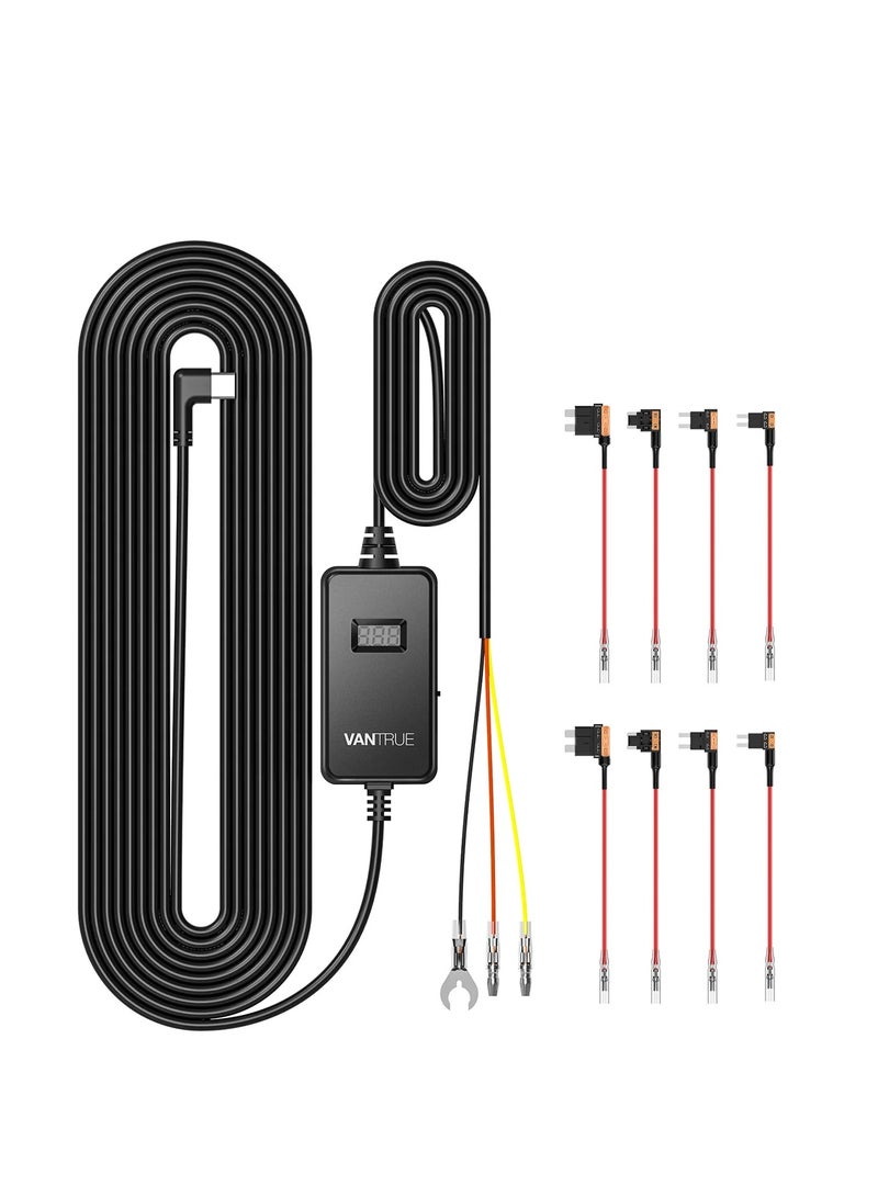 Vantrue Fuse Box Hardwire | Kit With Fuse Taps | Voltage Display | for all Vantrue Dashcams - Image 2