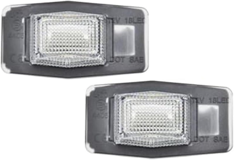 Wivplex 2Pcs White License Plate Light - Image 1