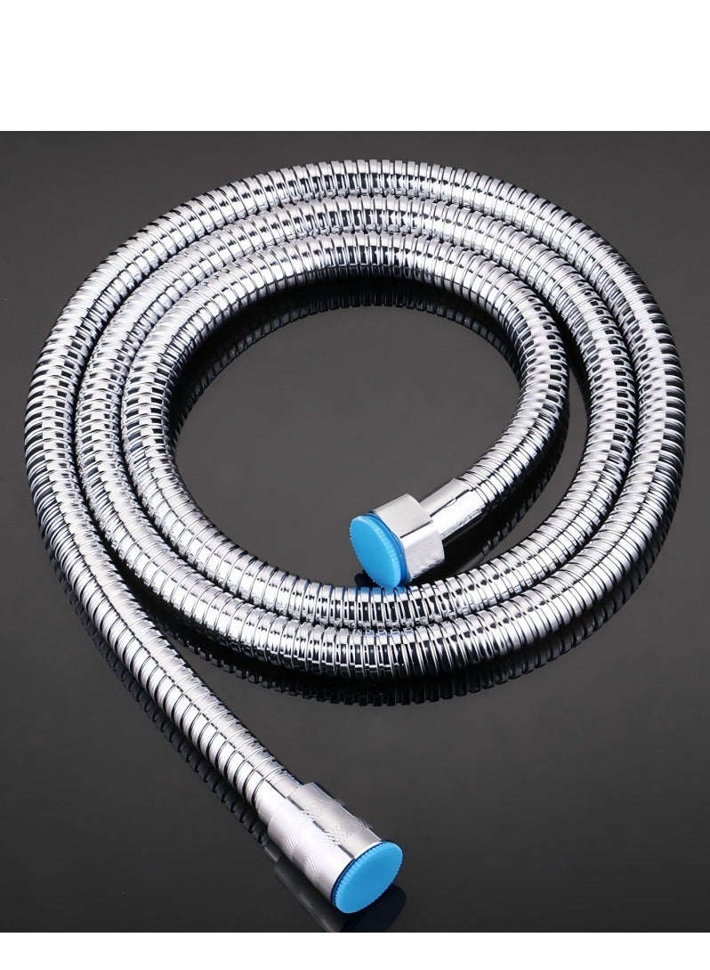 Beautiful Stainless Steel Shower Hose, Showerhead Hose, Explosion-Proof Showerhead, 1.5-Meter Electroplated Metal Hose For Water Pipes - Image 5