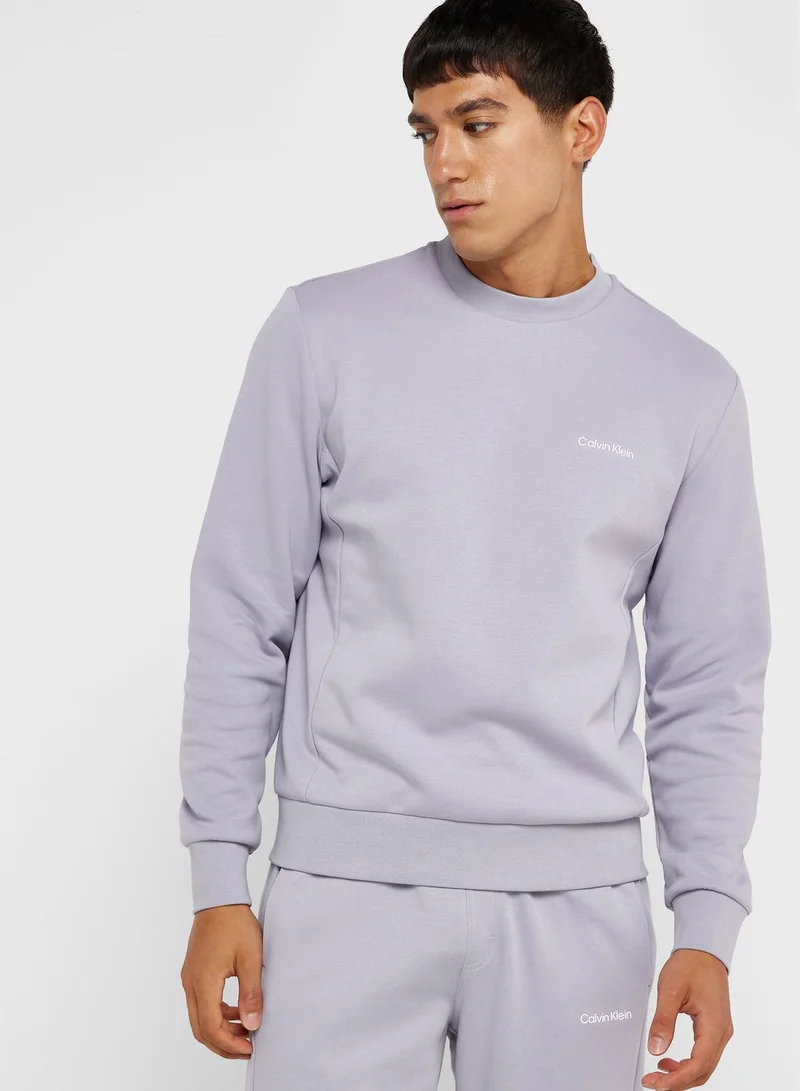 CALVIN KLEIN Logo Crew Neck Sweatshirt