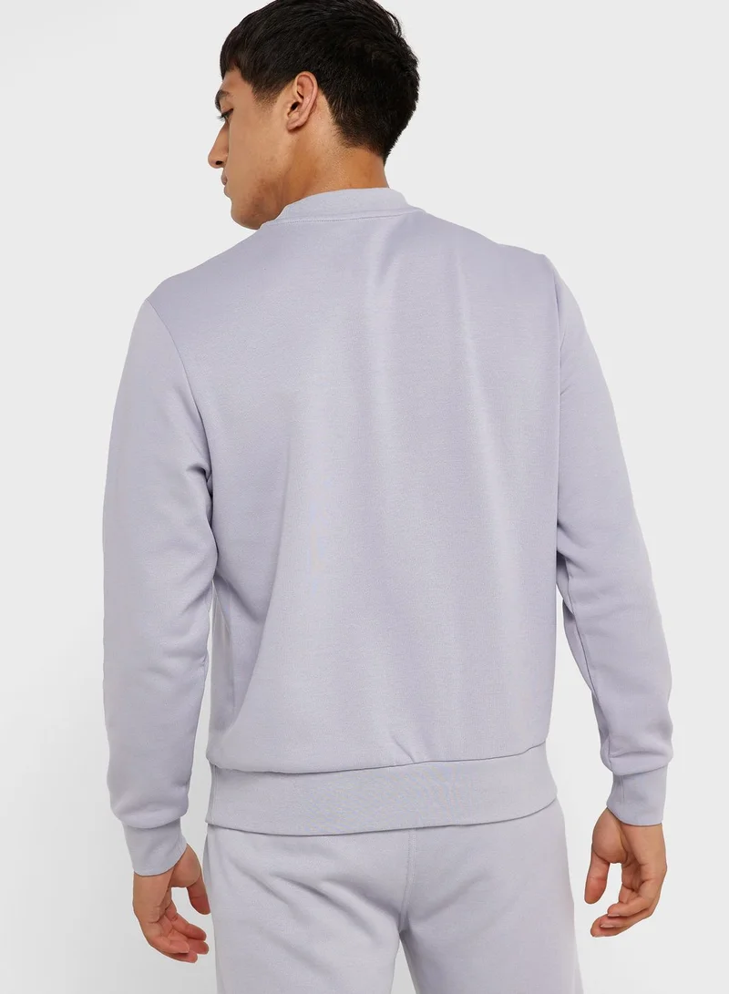 CALVIN KLEIN Logo Crew Neck Sweatshirt