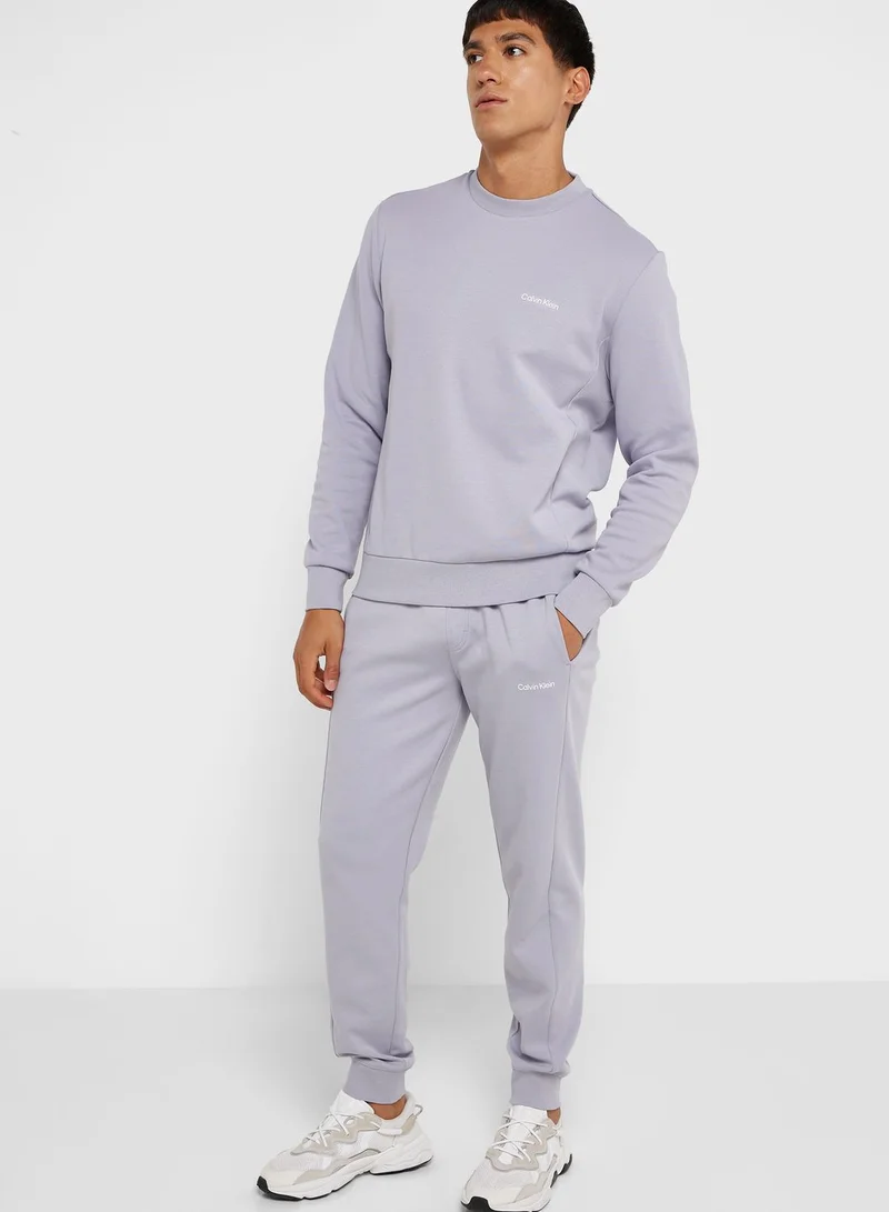 CALVIN KLEIN Logo Crew Neck Sweatshirt