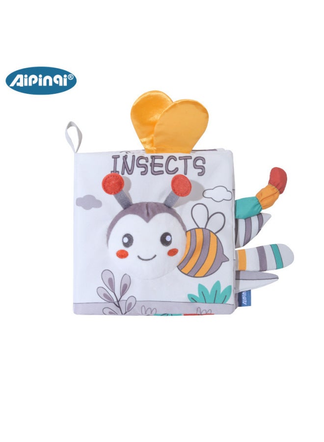 Cloth Book Early Education Baby Tearable Three-dimensional Tail Tearable Book Baby Cognitive Educational Toys - Image 1