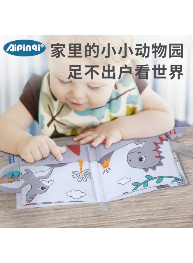 Cloth Book Early Education Baby Tearable Three-dimensional Tail Tearable Book Baby Cognitive Educational Toys - Image 2