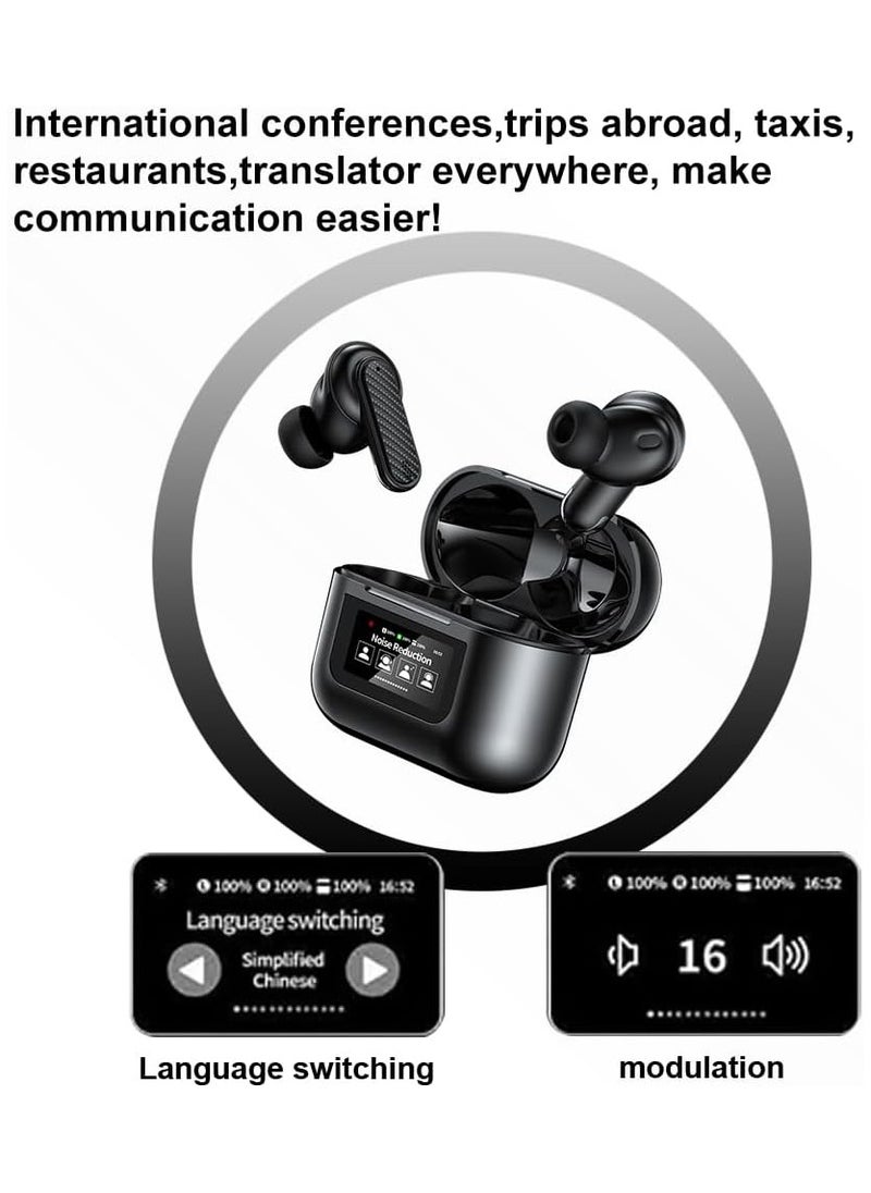 True Wireless Noise Cancelling Earbuds with 144 Language Online Translator Earbuds via App, Bluetooth Headphones Smart Case And Ambient - pzsku/Z30444D10802EDAAB1148Z/45/_/1736834589/332c1c1f-f9e6-4b8f-a58c-39e60a5e256b