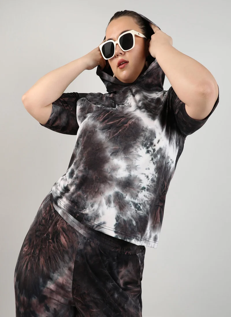Instafab Plus Tie-Dye Co-Ord Set