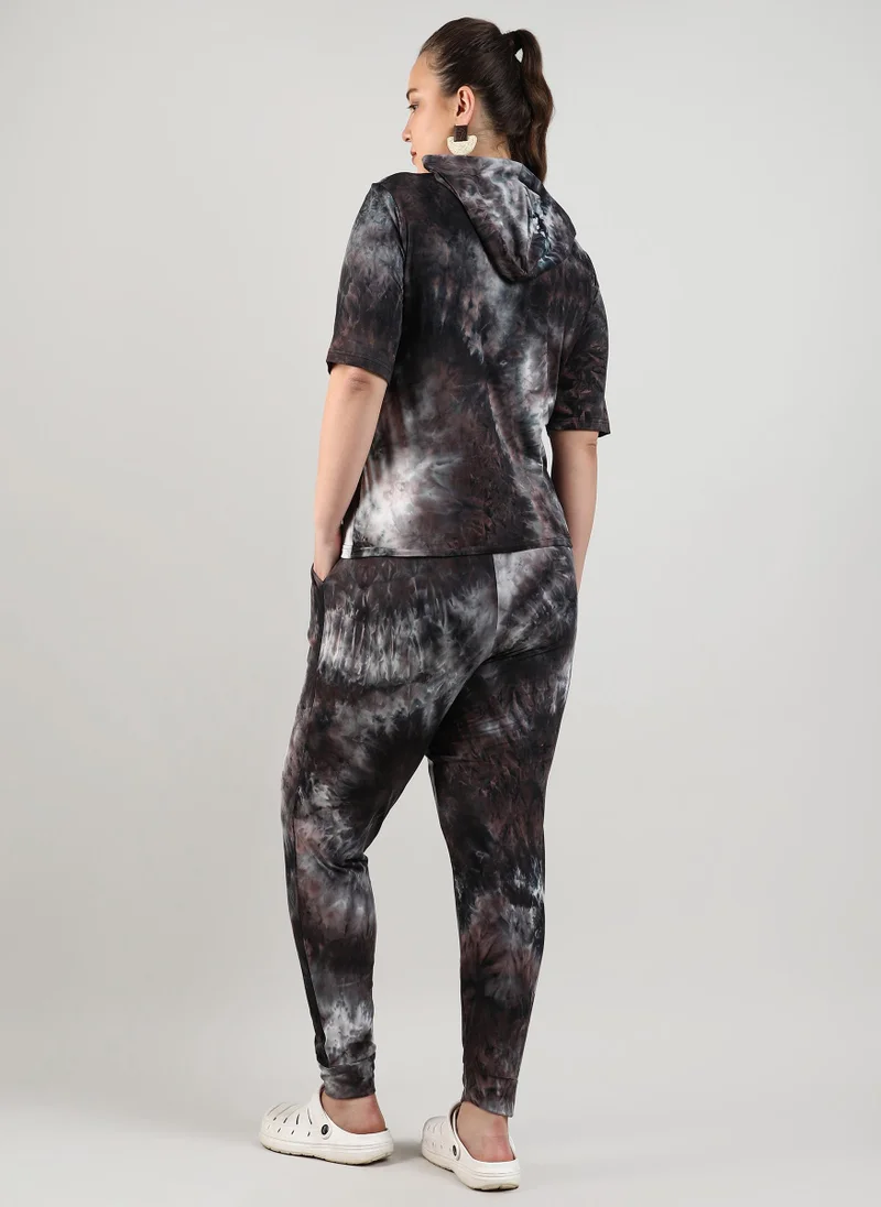 Instafab Plus Tie-Dye Co-Ord Set