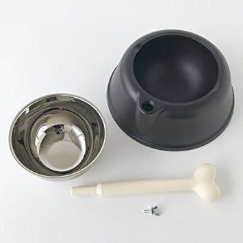 Alessi "Lupita AMMI02 B Lupita Dog Bowl, Black - Image 3