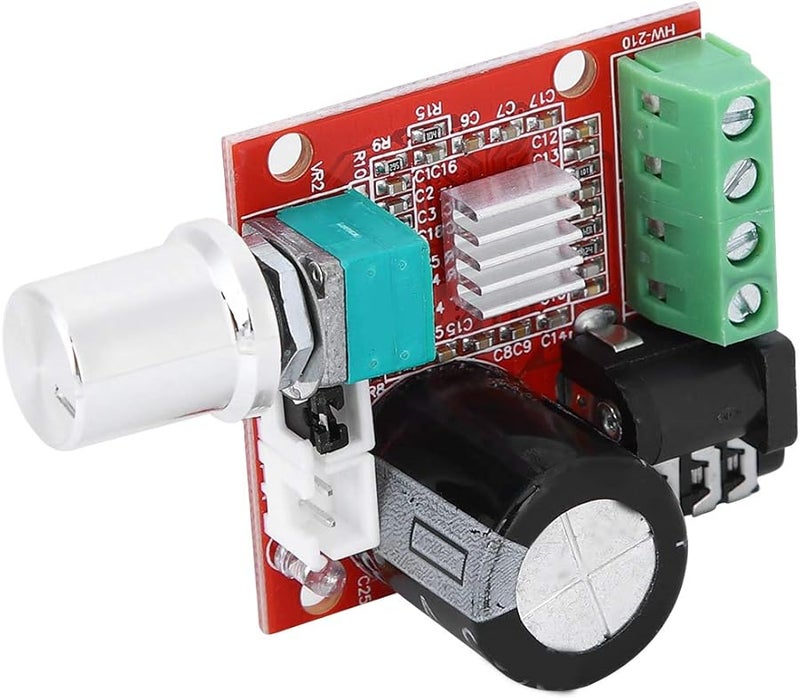 PAM8610 Mini Amplifier Board DC 8V 12V Stereo Audio Volume Potentiometer - Image 5