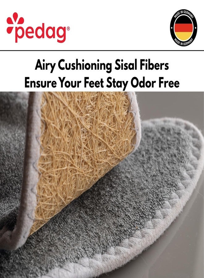 Pedag Viva Summer | Terry Cotton Sockless Orthotic Insoles | Handmade in Germany | Planter Fasciitis Relief | Metatarsal Support | Sweat Absorbing | For Warm Weather | 1 Pair | Women US 8/ Men5/ EU 38 - Image 3