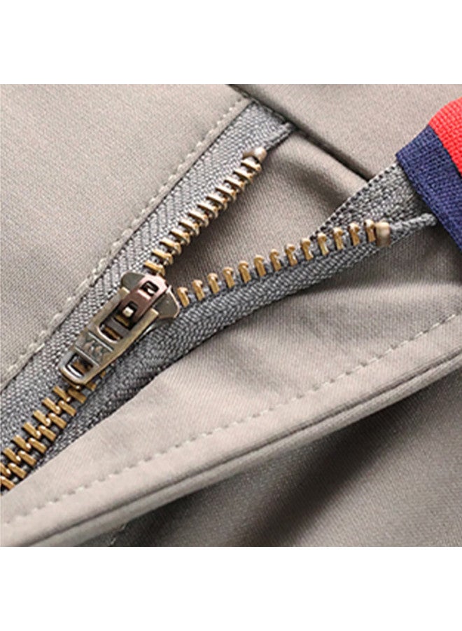 Tucano Men's Casual Pants Men's Mulberry Silk Elastic Slim Fit Versatile Western Pants Business Breathable Comfortable Long Pants Men's Wear Navy Blue 34 - Image 5