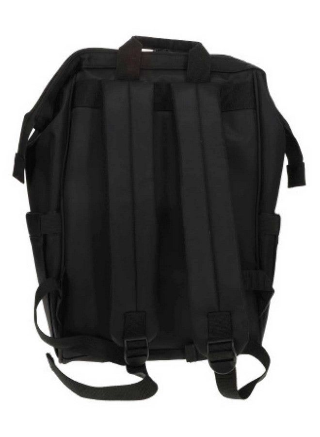 HARLEY DAVIDSON Harley-Davidson Embroidered Bar & Shield Diaper Canvas Backpack - Black - Image 2