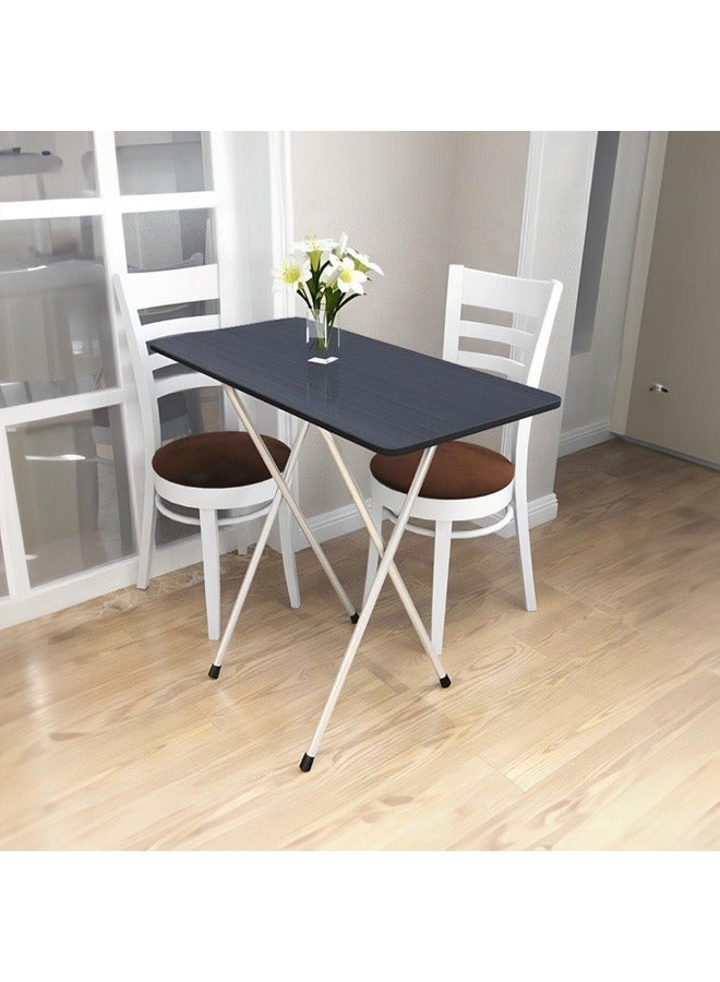 أوكيوز طاولة قابلة للطي من Occuwzz، مكتب خشبي خفيف الوزن بسيط وعصري قابل للطي، متعدد الوظائف ومربع خشبي للمنزل والحديقة والنزهات، سهل الحمل، 80 * 70 * 40 سم - Image 2