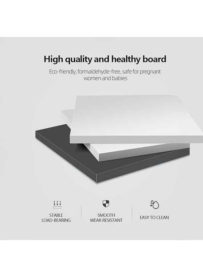 أوكيوز طاولة قابلة للطي من Occuwzz، مكتب خشبي خفيف الوزن بسيط وعصري قابل للطي، متعدد الوظائف ومربع خشبي للمنزل والحديقة والنزهات، سهل الحمل، 80 * 70 * 40 سم - Image 4