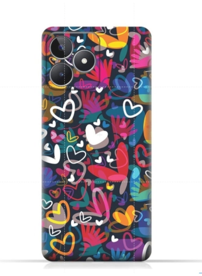 إيه إم سي ديزاين غطاء حماية بطبعة هاتف ريلمي C53