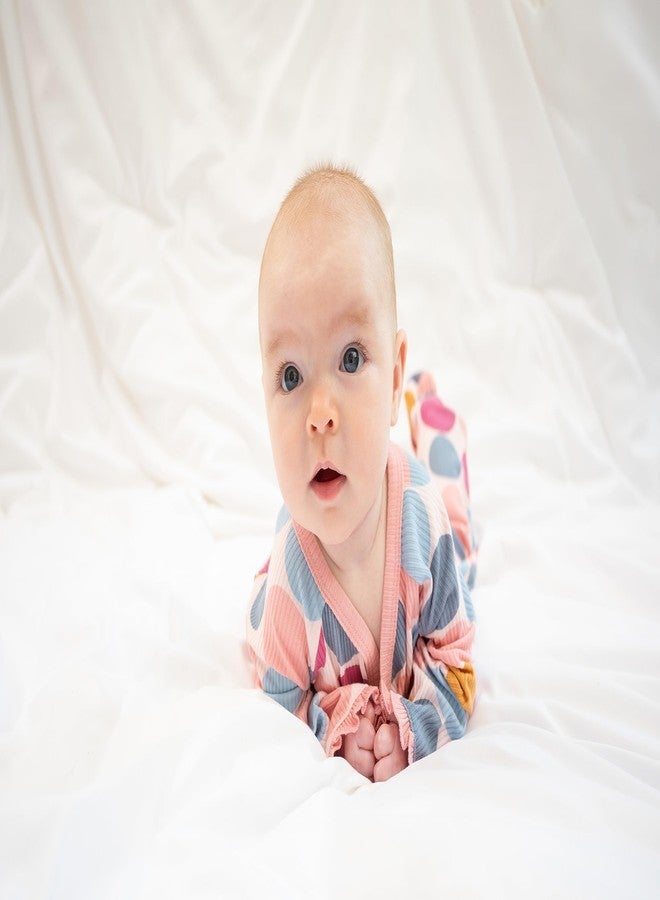 Mud Pie Baby Girl Polka Dot Sleeper, Pink, 6-9 Months - Image 3