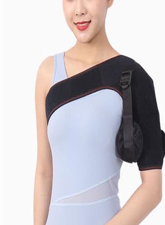 RousuCare Shoulder Support Brace Neoprene Compression Shoulder Wrap with Inflatable Air Bag for Rotator Cuff, Joint Pain Relief Arm Immobilizer Wrap, Dislocated Sholder, Stroke Recovery (free size) - Image 3