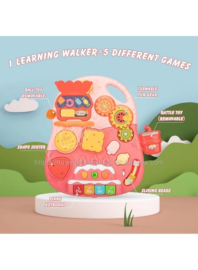 هوانجر لعبة أطفال 4 في 1 متعددة الوظائف – مشاية، دراجة، سكوتر، وطاولة أنشطة تعليمية - Image 3