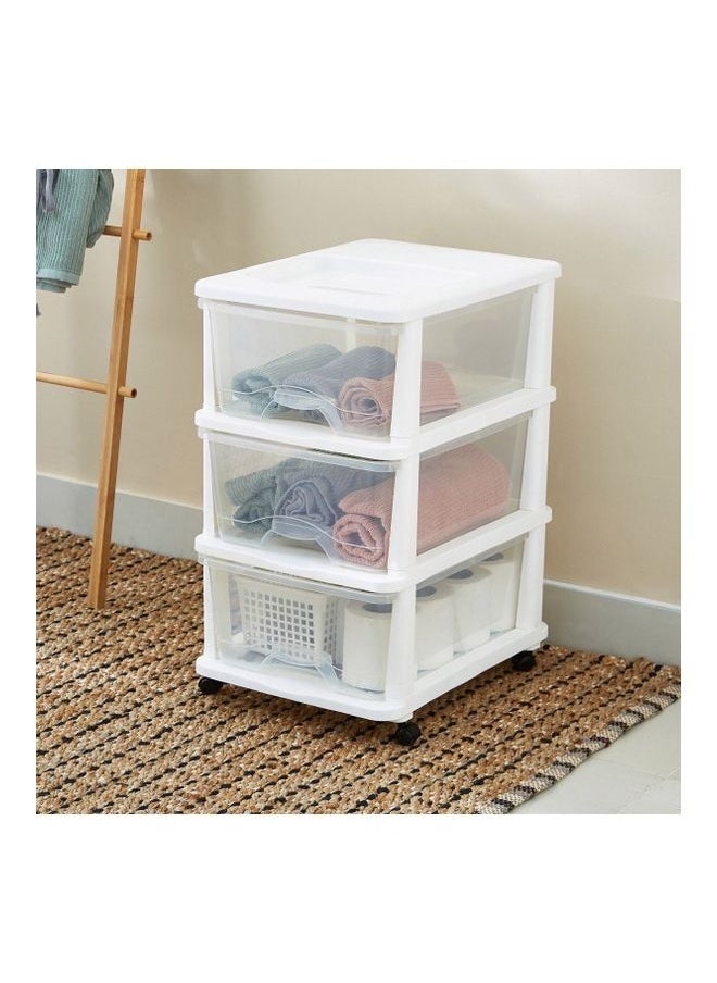 Home Box Kevin 3-Tier Drawer Set With Wheels  - Image 2