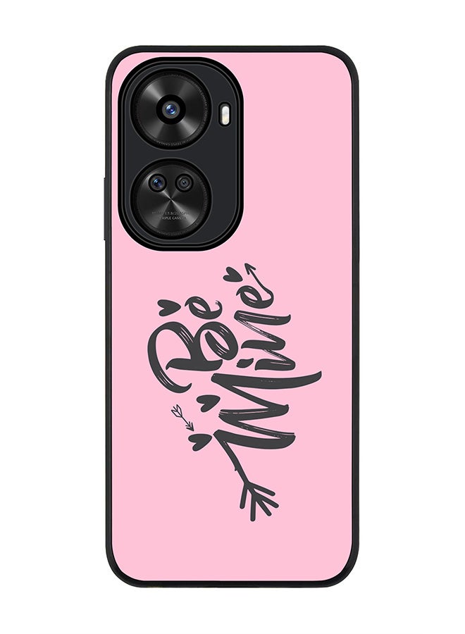 Stylizedd Rugged Black edge case for Huawei nova 12 SE / Huawei nova 11 SE 4G, Slim fit Soft Case Flexible Rubber Edges Anti Drop TPU Gel Thin Cover -  Be Mine - Image 1