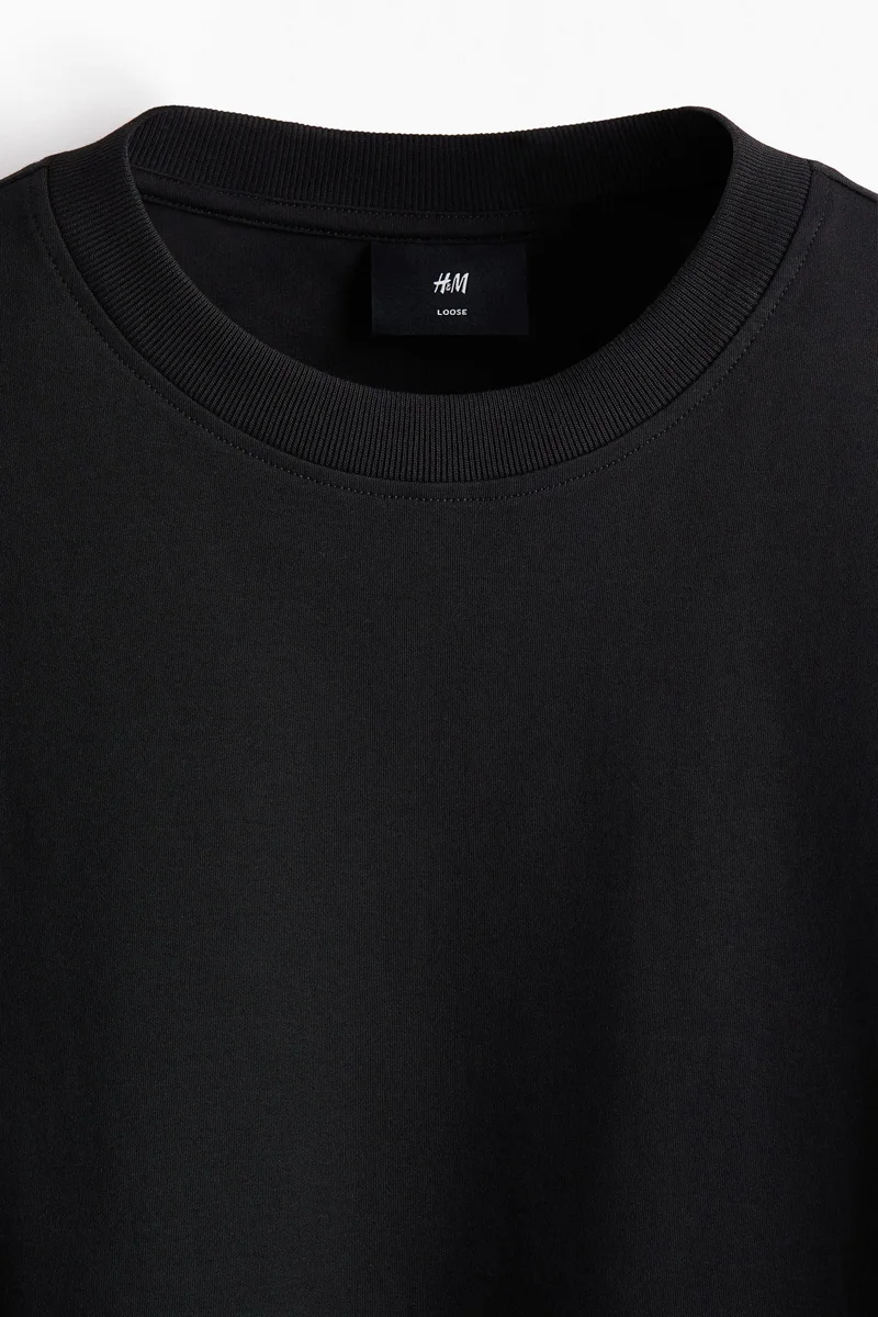 اتش اند ام تي-شيرت فضفاض