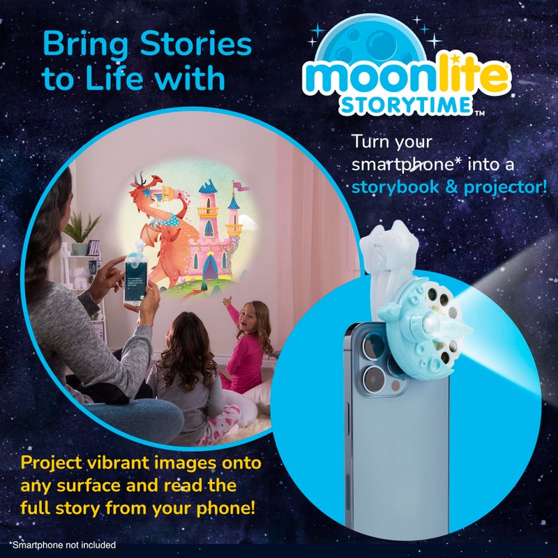 Moonlite Storytime 10Story Mega Bundle with The Moonlite Projector  10 Single Stories Including Childrens Timeless Storybook Classics for Ages 16 - Image 3