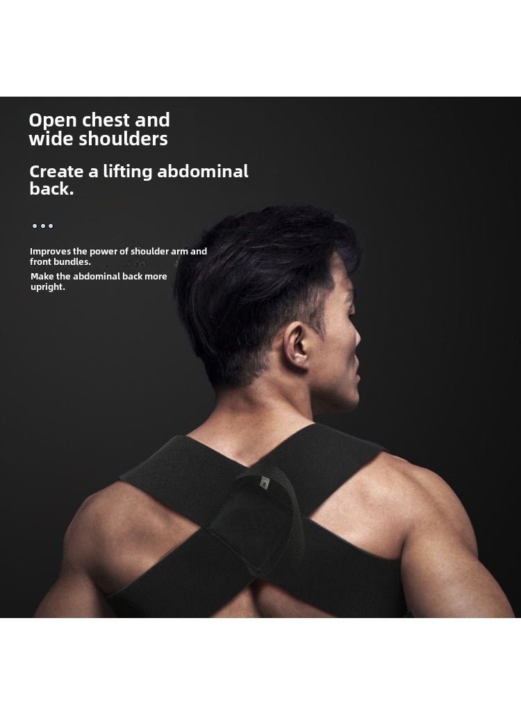 Generic Posture Corrector Shoulder Fitness Strap XXL recommended weight (90KG-100KG) 