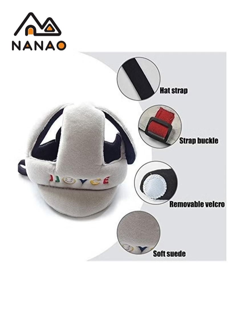 NANAO Baby Helmet for Crawling Walking Baby Head Protector Head Protection for Infant Baby Soft Cushion Safety Toddler Headguard 1-2 Years Old 6-12 Months  - Image 4
