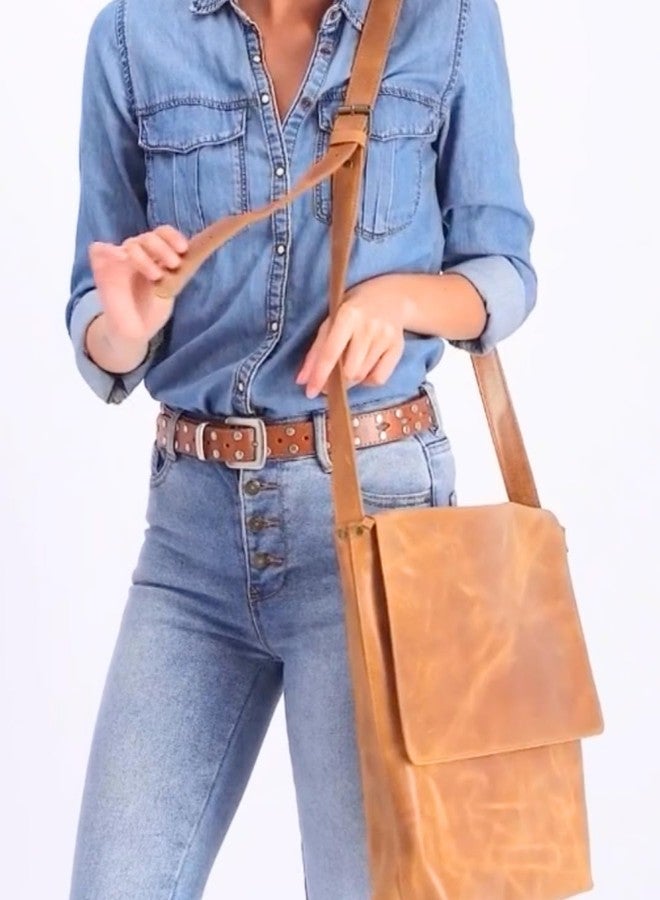 STRUTT Lily - The Drifter Travelling Tote | Leather Tote bag for women | College | Office | Travel | Daily Use Large Travel Tote | Travel bag Large shoulder bag | large shoulder handbag - Image 5