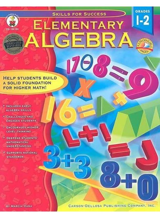 Elementary Algebra Grades 1-2 (Colorful Game Books Series) 