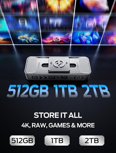 MOVESPEED MOVE SPEED 2TB 1050MB/s Read High-Speed External Drive Dual USB 3.2 & Type-C Ports for Mac, iPad, Android - Ideal for Creators, Photographers, Fast File Transfer - Image 5