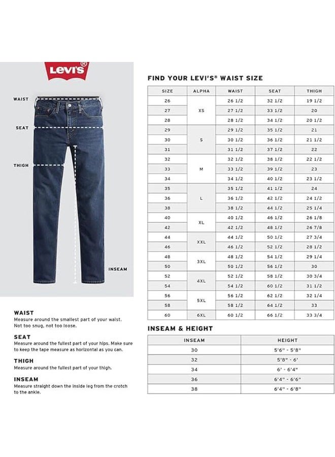 Levi's Mens's 550 Relaxed Fit Jeans Clif 38W x 32L - Image 4