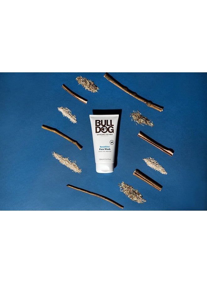 BULLDOG Natural Skincare For Men Sensitive Face Wash 5 Fl Oz 2Pc - Image 5
