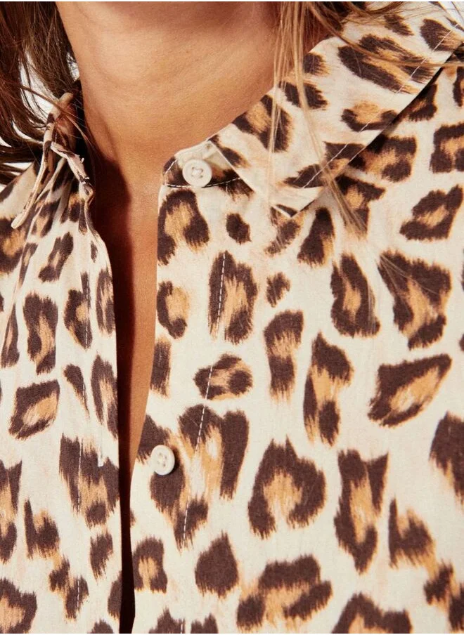 UNDIZ Leopard print shirt