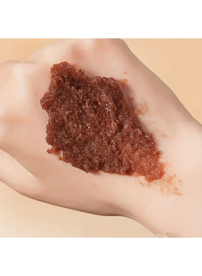 SADOER Coffee Scrub Bath Salt - Exfoliating & Moisturizing Body Scrub with Real Coffee Beans, Alcohol-Free & Fragrance-Free, for All Light Beige Types (Including Sensitive) - Spa-Like Glow at Home, Minimalist Jar Packaging - Men & Women, Home Spa, Natural Aesthetic, Gentle Exfoliation, Selfcare Routine - Image 3